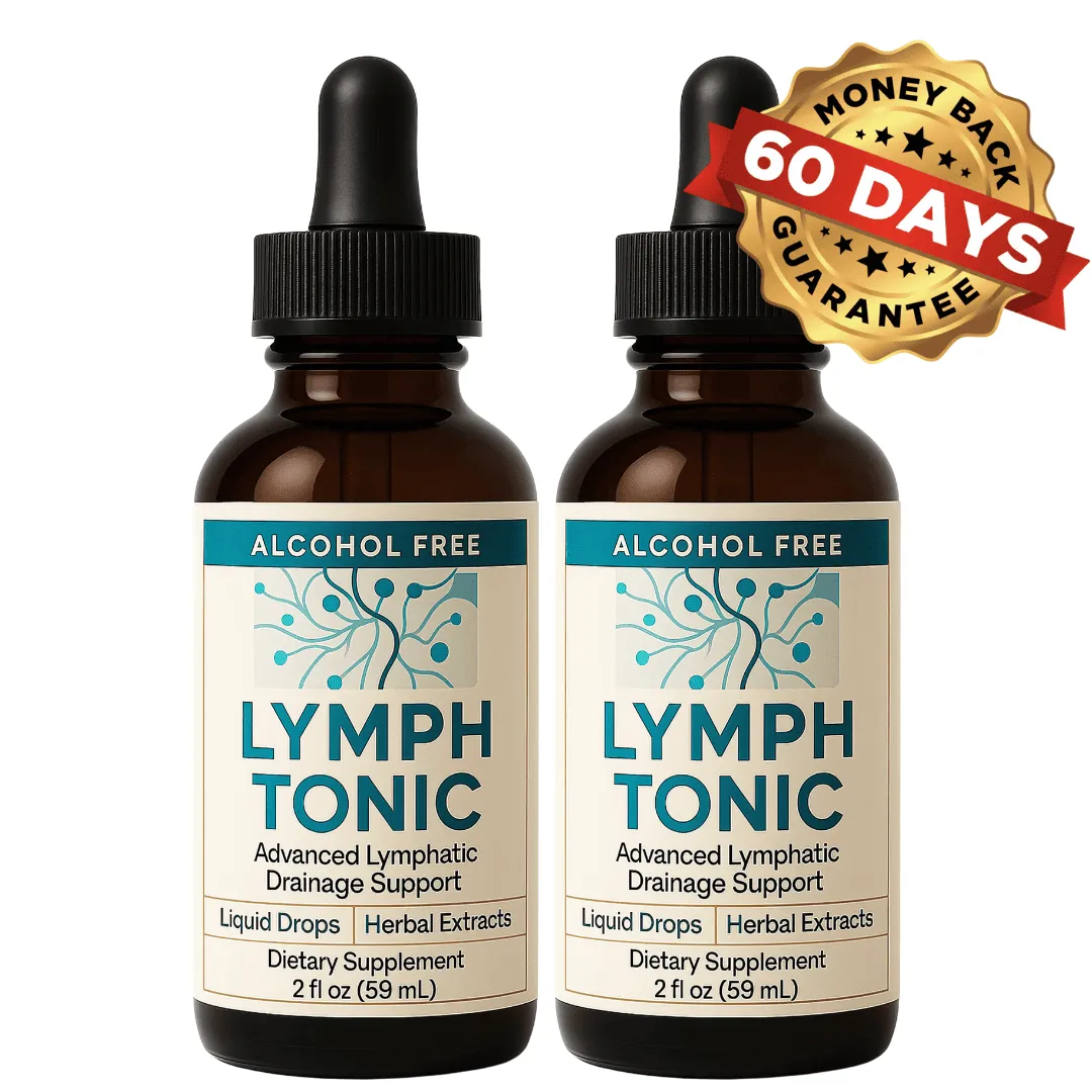 Lymph Tonic alcohol-free herbal liquid formula for circulation and lymphatic wellness support