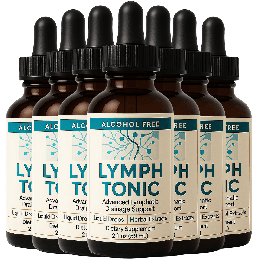 Lymph Tonic alcohol-free herbal liquid supplement for lymphatic wellness circulation and fluid balance support